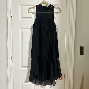 Haute Hippie Black Lace Dress